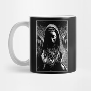 Mother Mary Can See From Her Heart Mug